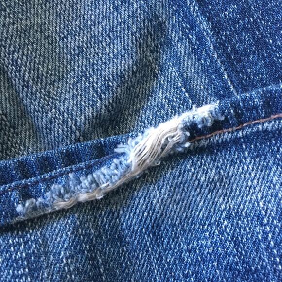 Paper Denim & Cloth Boho Patchwork Jeans Size 28 - Picture 6 of 8